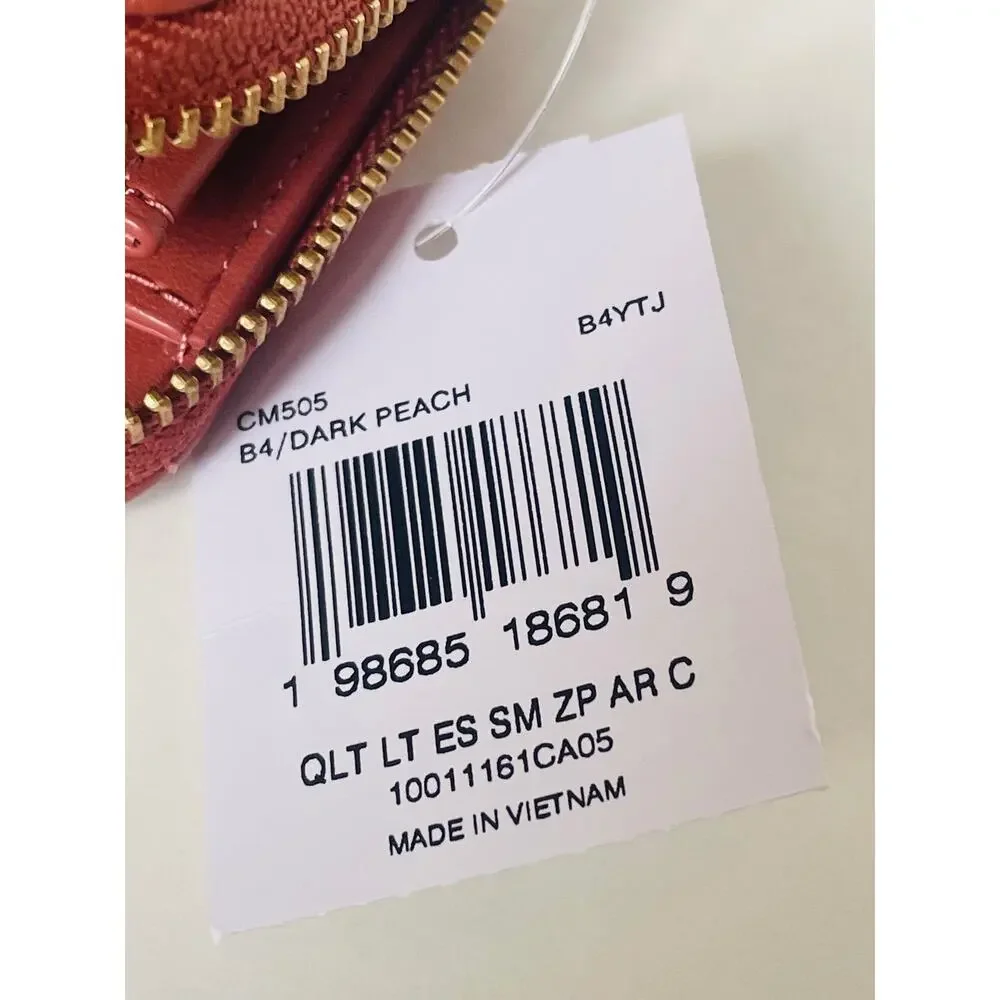 Coach crafted quilted
